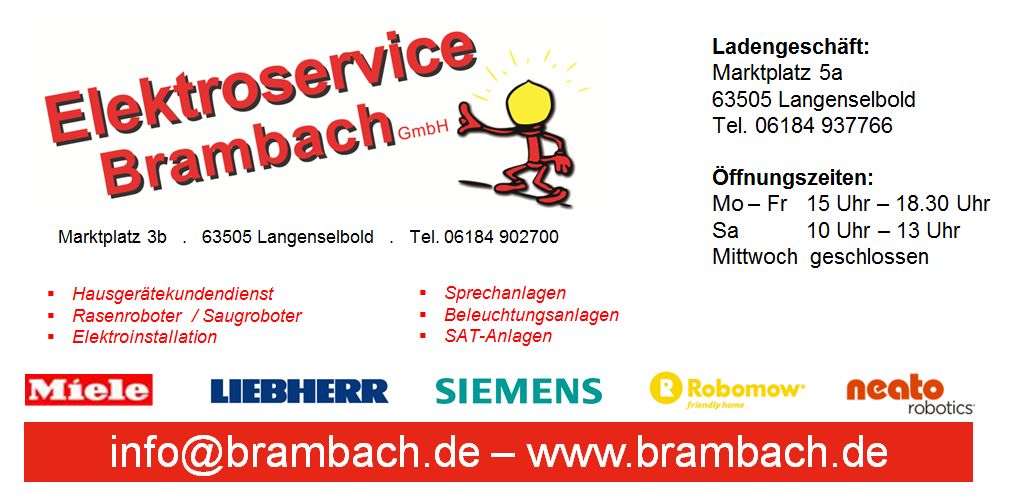 Logo Elektroservice Brambach GmbH