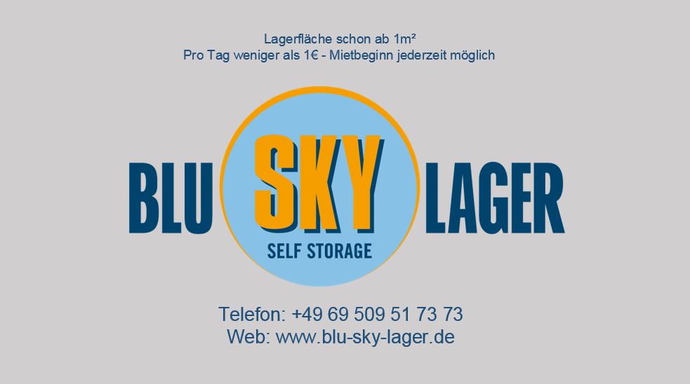 Logo BLU SKY LAGER GmbH